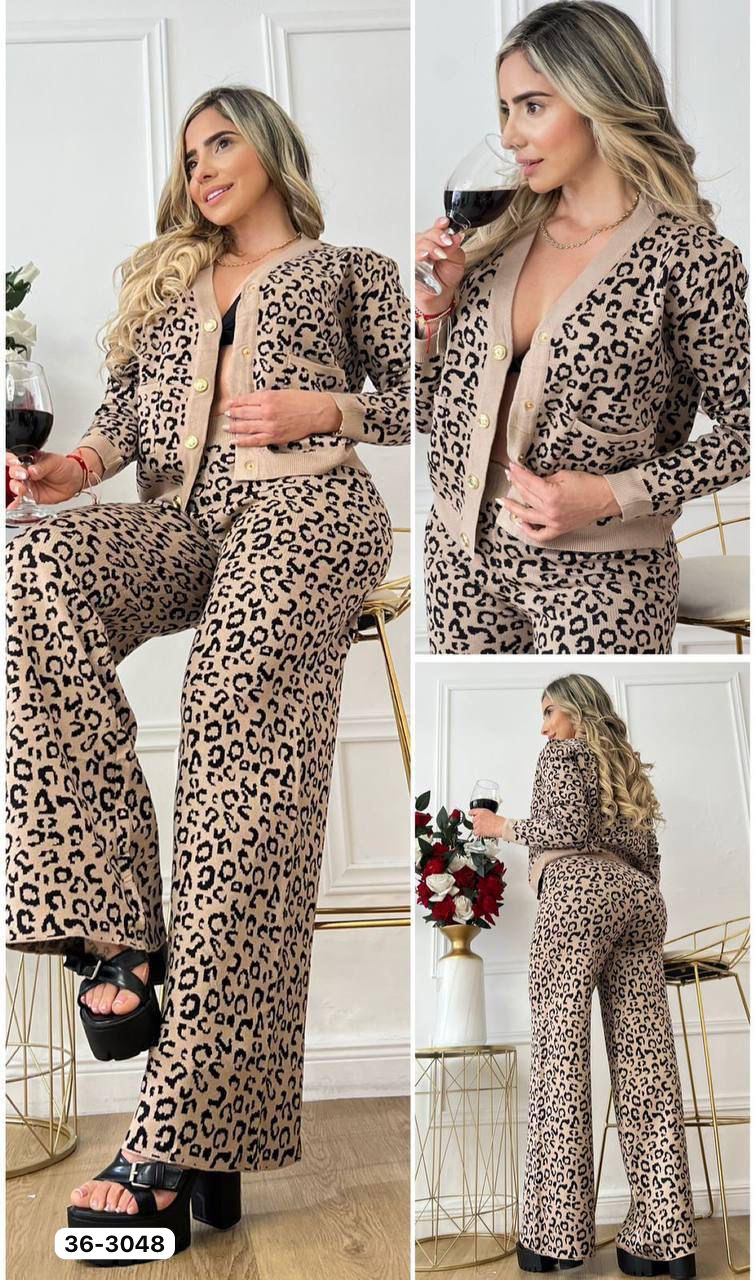Conjunto Animal Print 23-3048