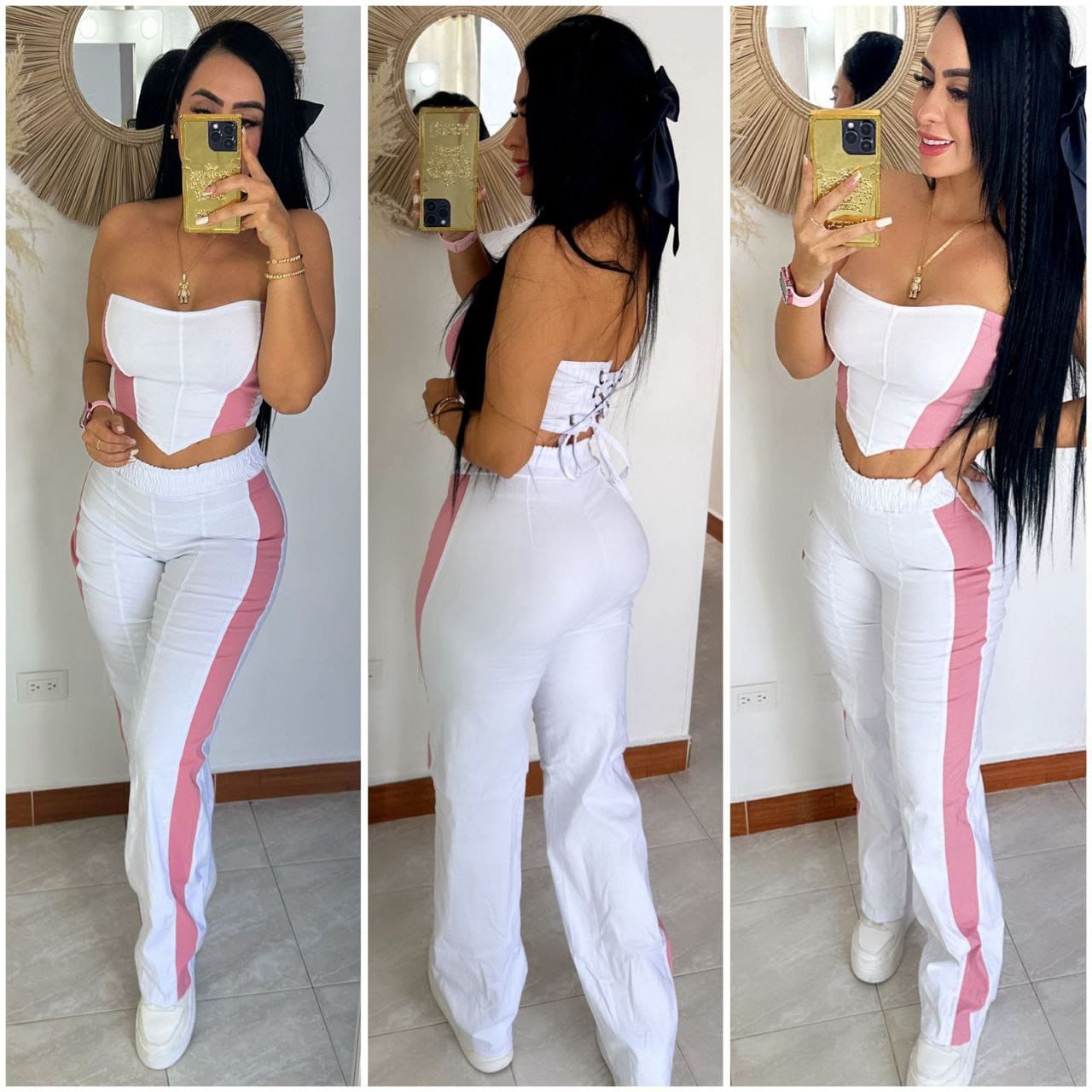 Conjunto Corset Y Pantalon Liz