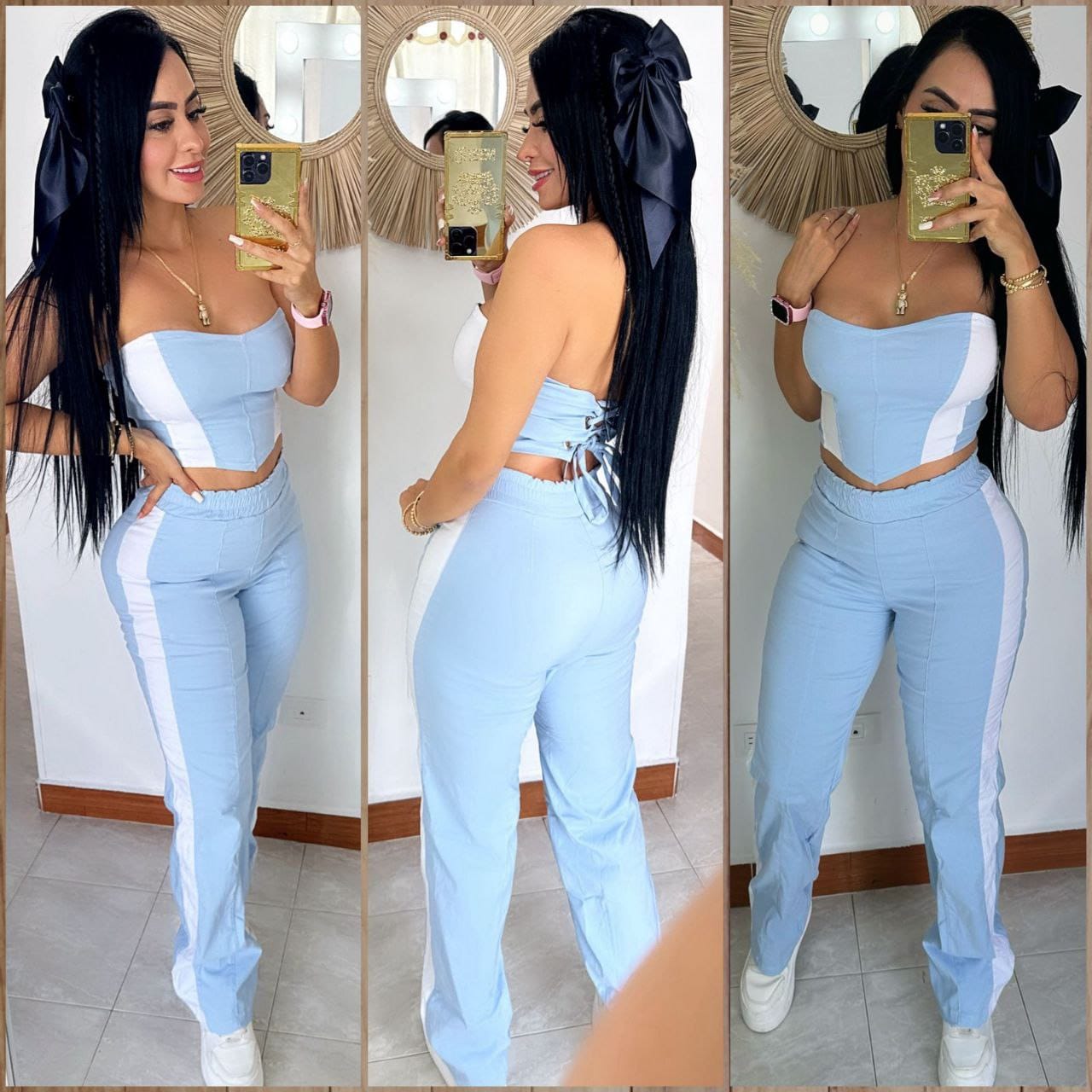 Conjunto Corset Y Pantalon Liz