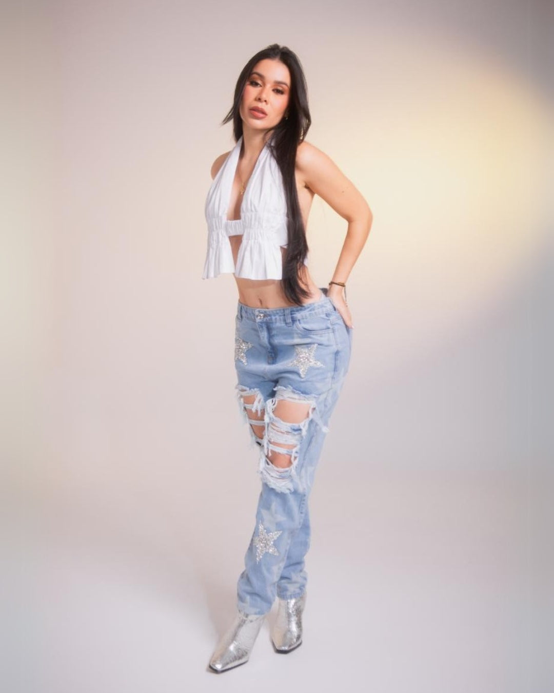 Gray helmet for bikers