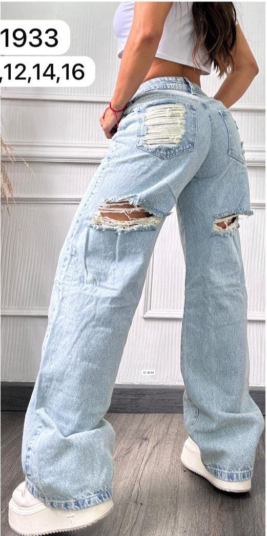 Jean Basic Wide Leg 37-3093