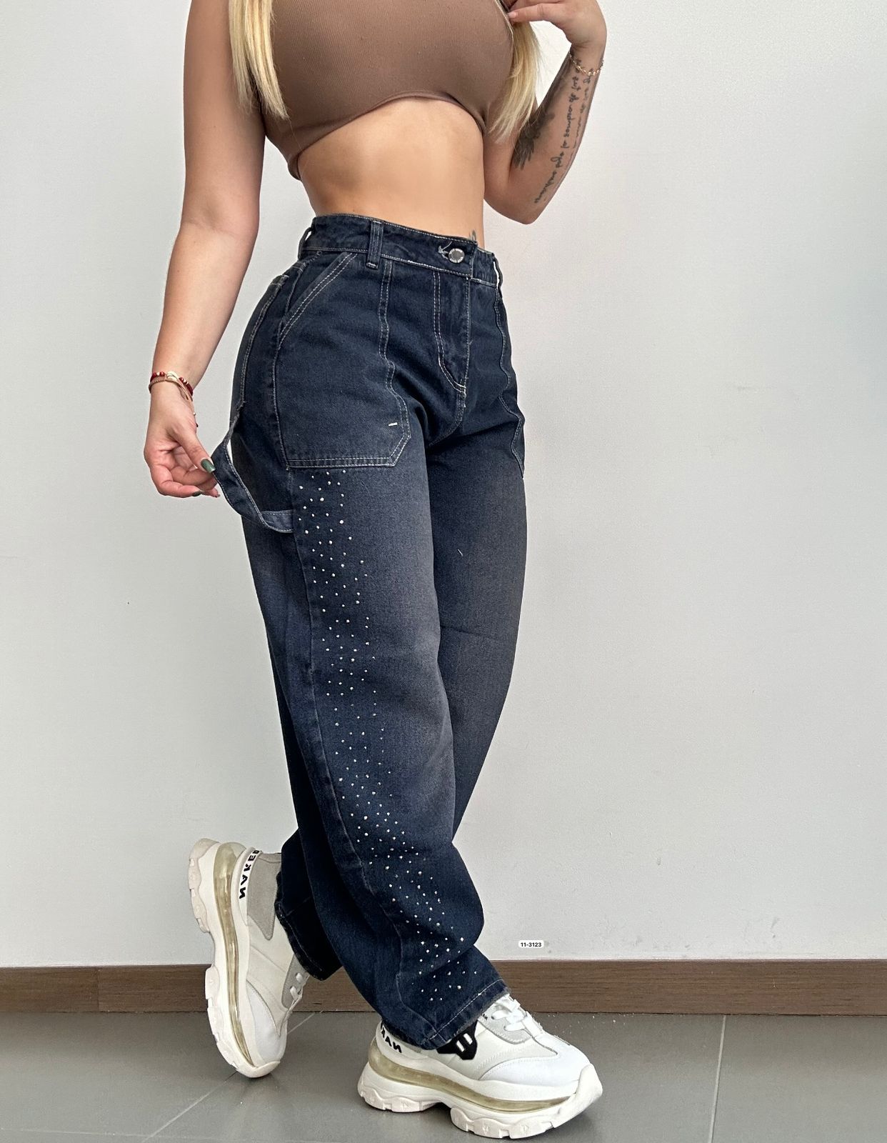 Jean Baggy Piedras 11-3123