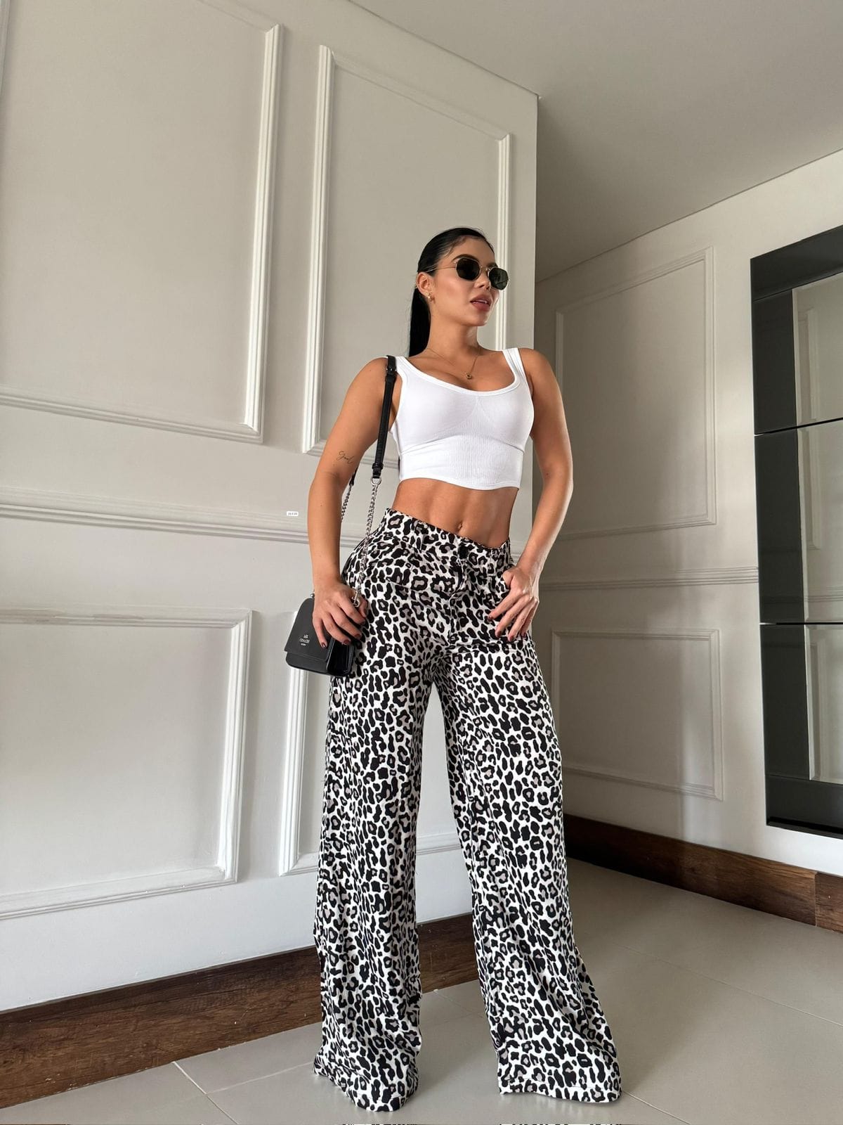 Pantalón Animal Print 23-3125