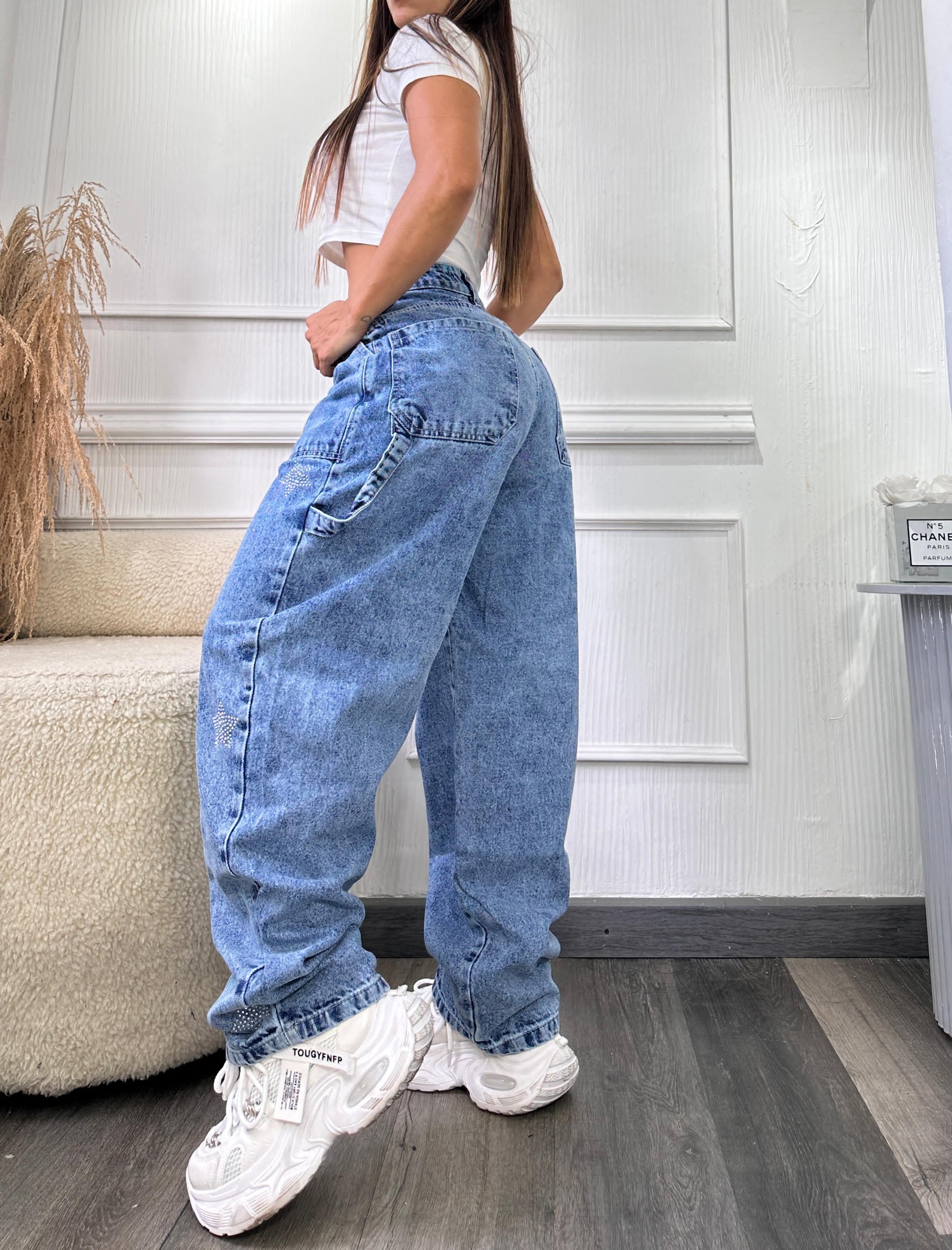 Jean Baggy Estrellas 11-3124