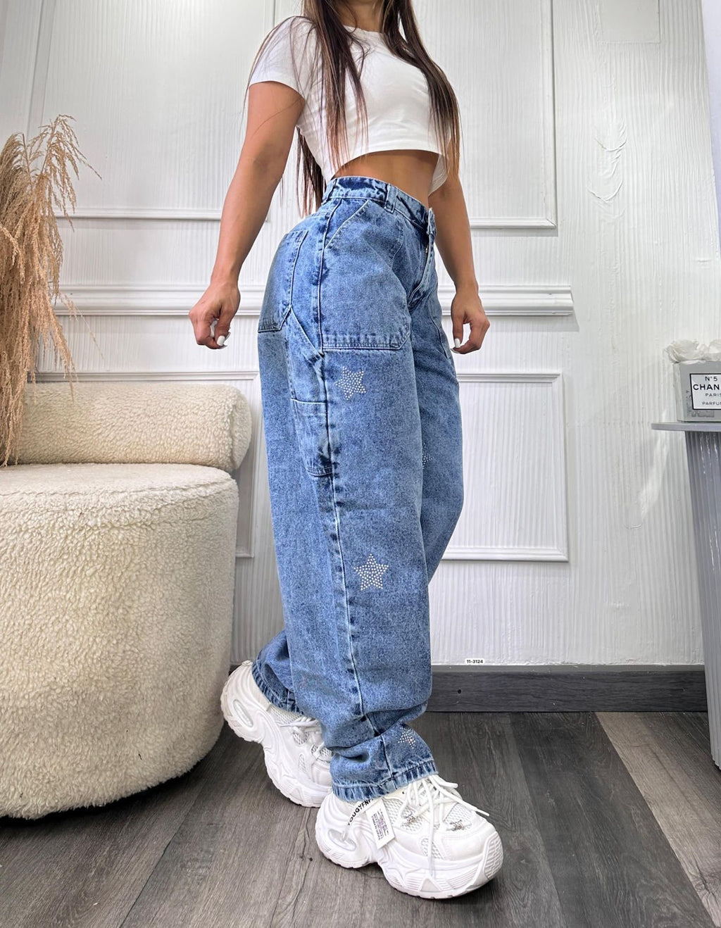 Jean Baggy Estrellas 11-3124