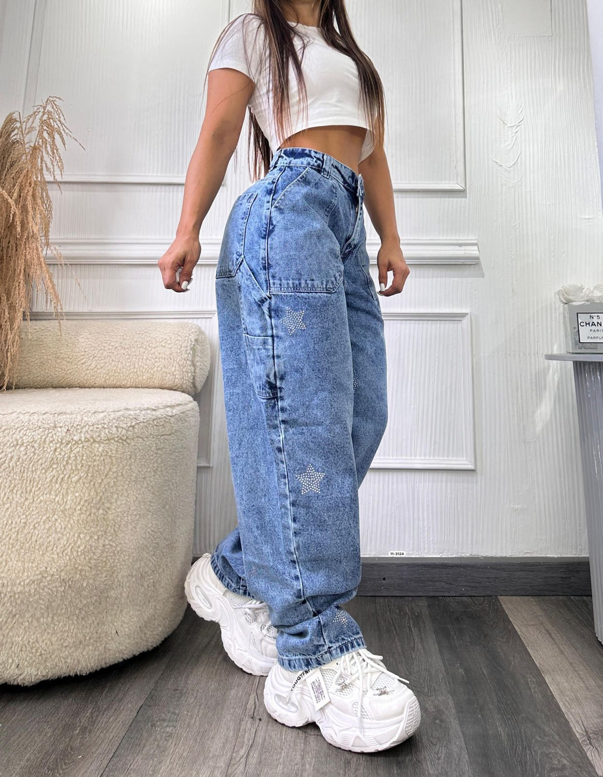Jean Baggy Estrellas 11-3124