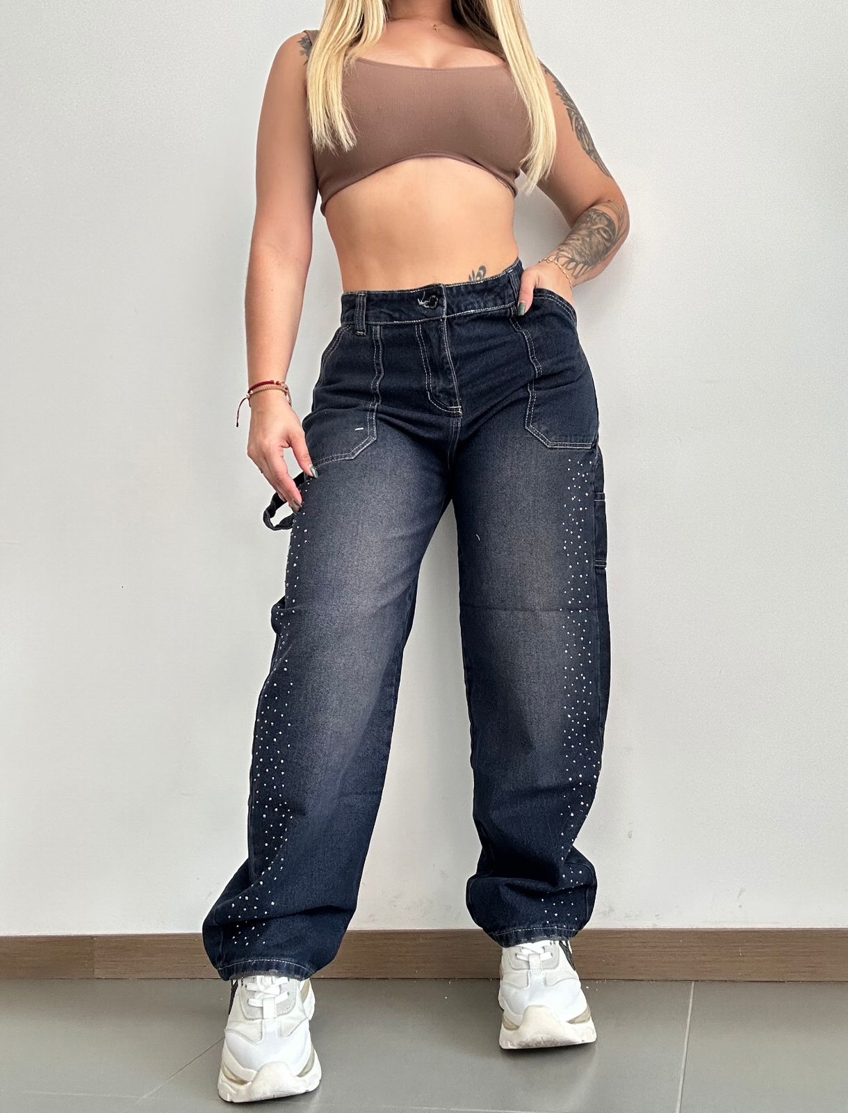 Jean Baggy Piedras 11-3123