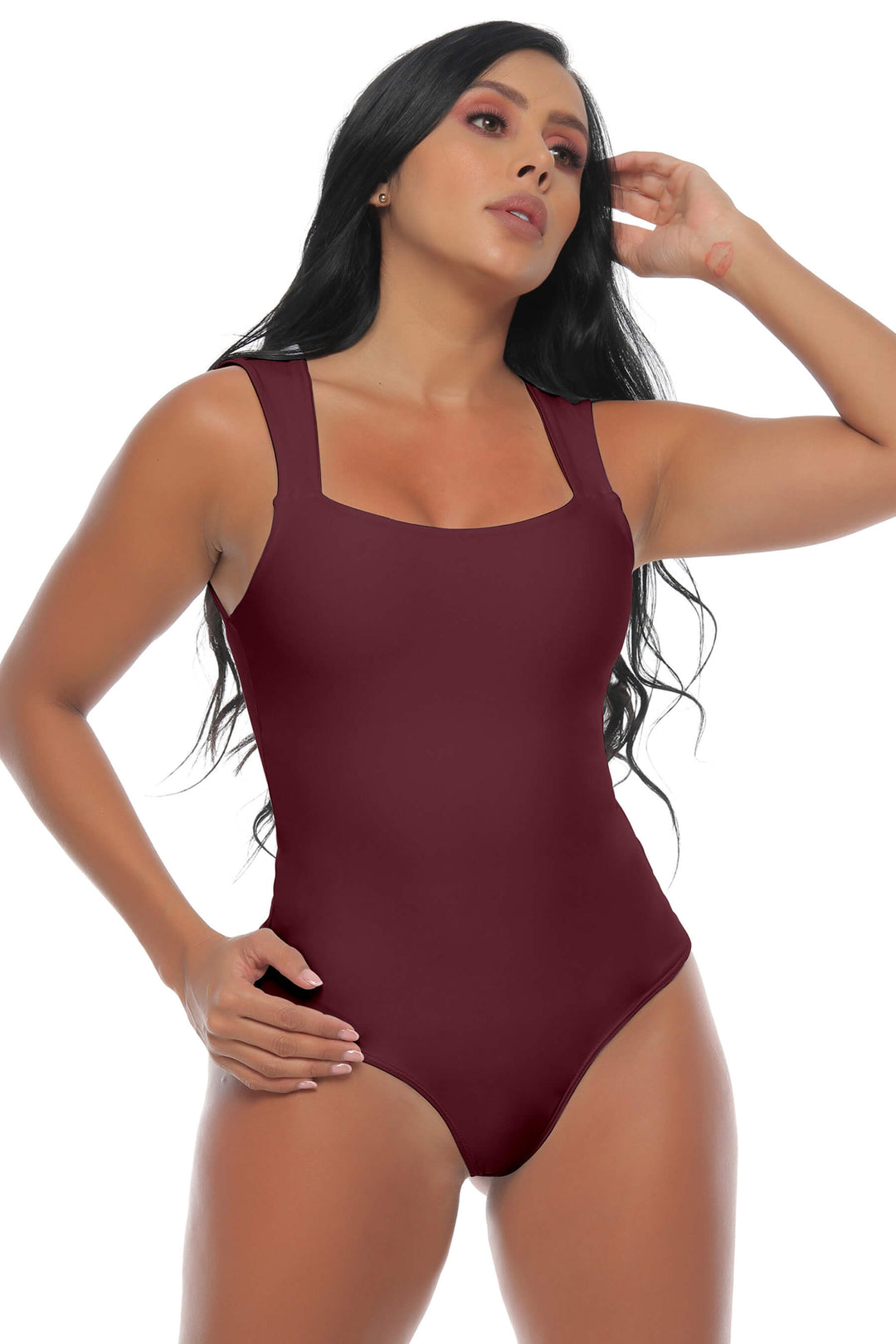 Body Triángulo Vino Tinto