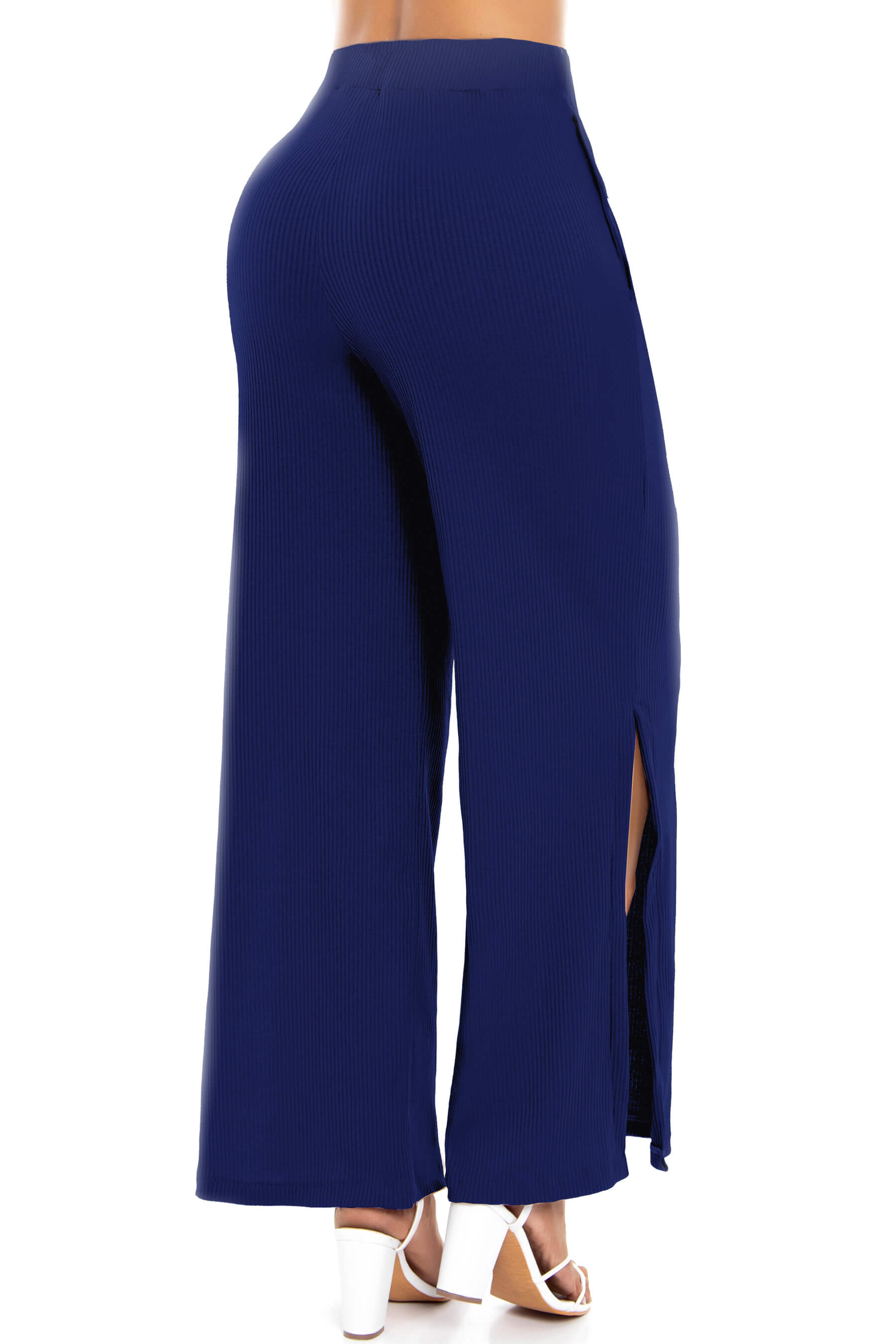 Pantalón Palazzo Azul Oscuro